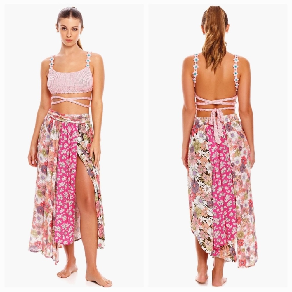 Agua Bendita Kaylee Java Skirt (NWOT)